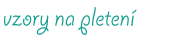 Vzory na pletení